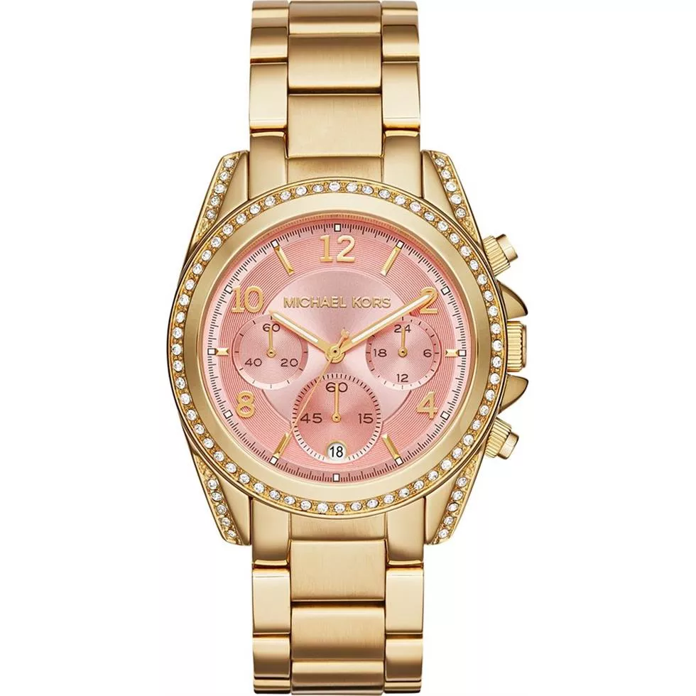 Michael Kors Blair Pink Ladies Watch 39mm 