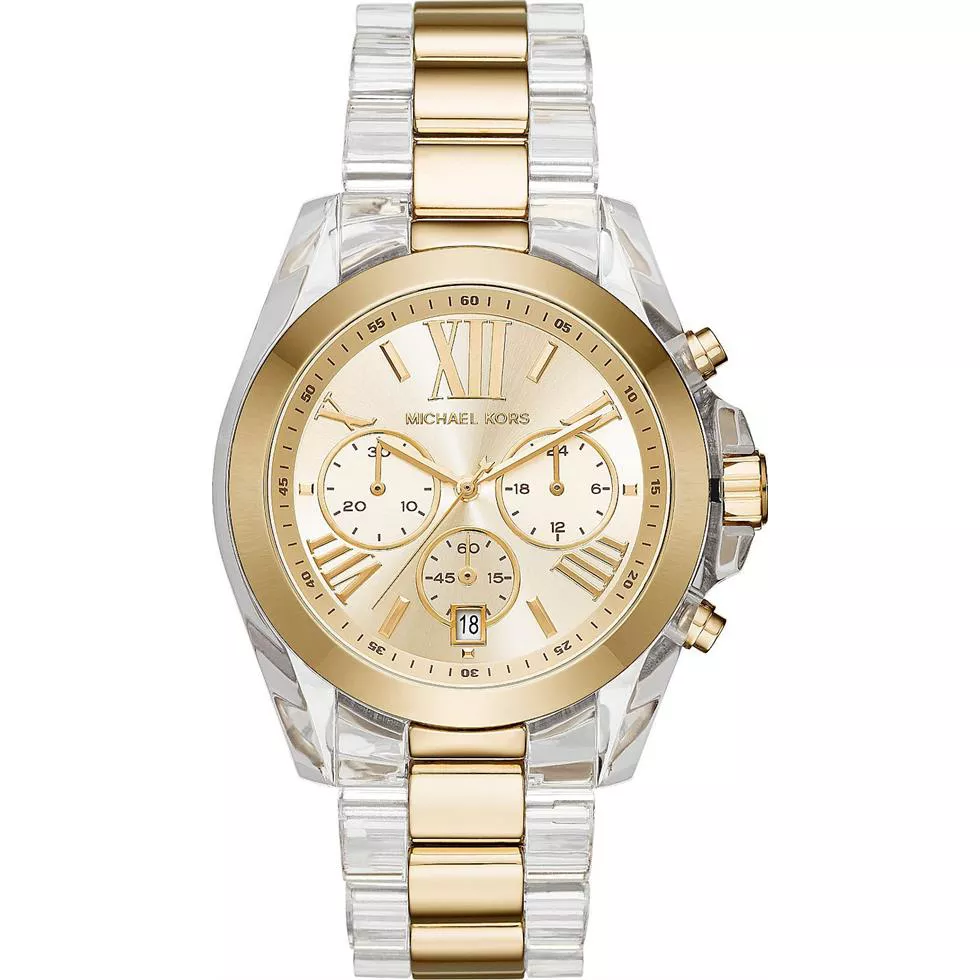 Michael Kors Bradshaw Champagne Watch 43mm