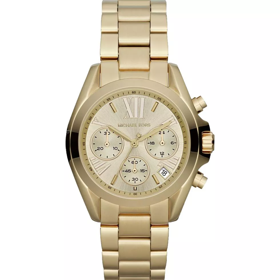 Michael Kors Bradshaw Gold Watch 36mm