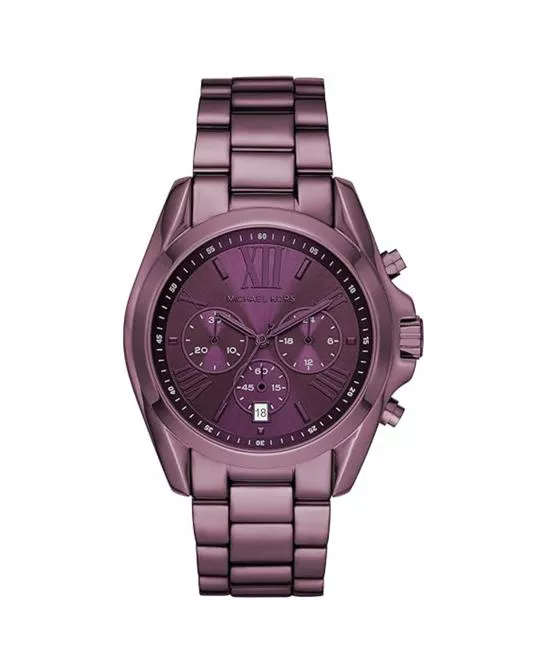 Michael Kors Bradshaw Purple Watch 43mm