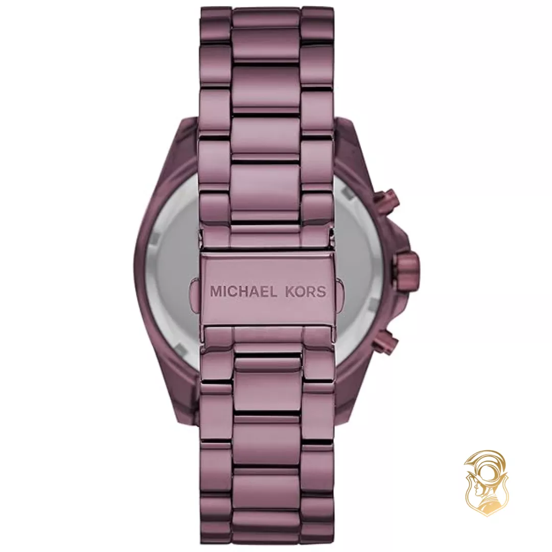 Michael Kors Bradshaw Purple Watch 43mm