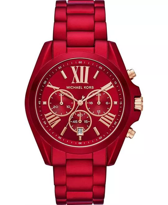 Michael Kors Bradshaw Red Watch 43mm