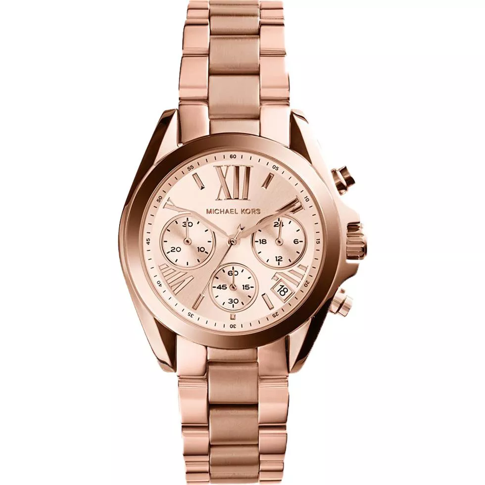 Michael Kors Bradshaw Rose Gold Watch 36mm