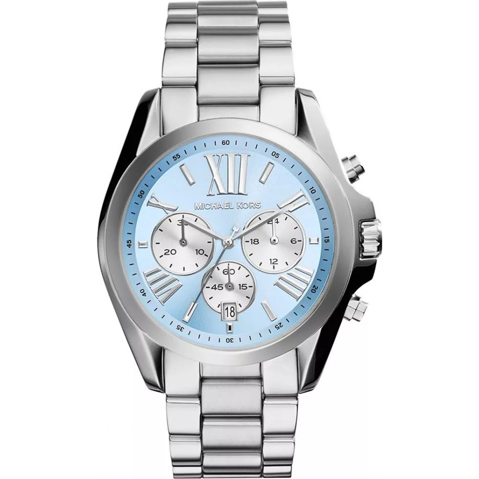 Michael Kors Bradshaw Silver Watch 43mm