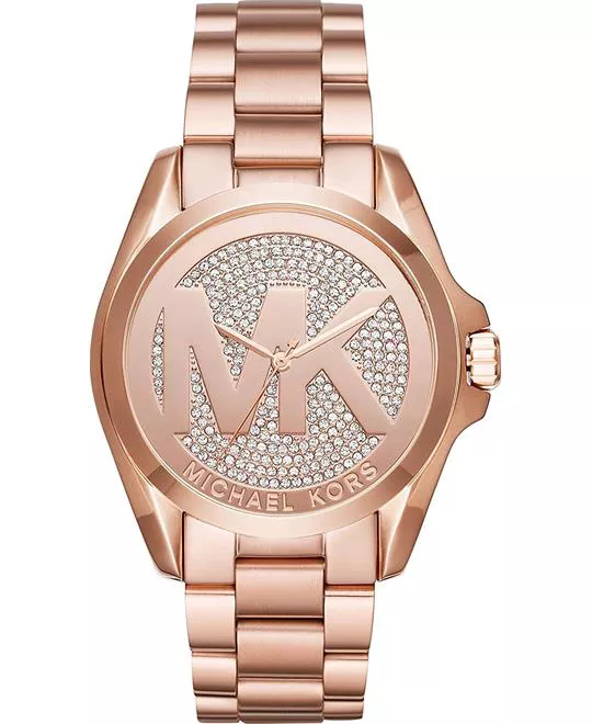 Michael Kors Bradshaw Rose Gold Watch 43mm