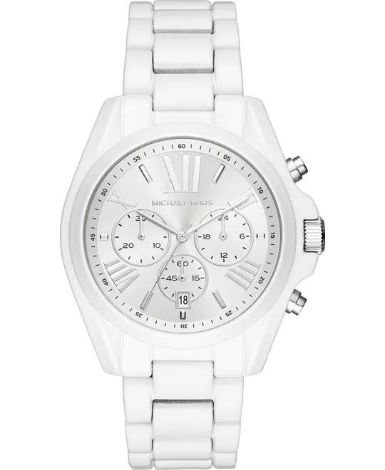 Michael Kors Bradshaw White Watch 42mm