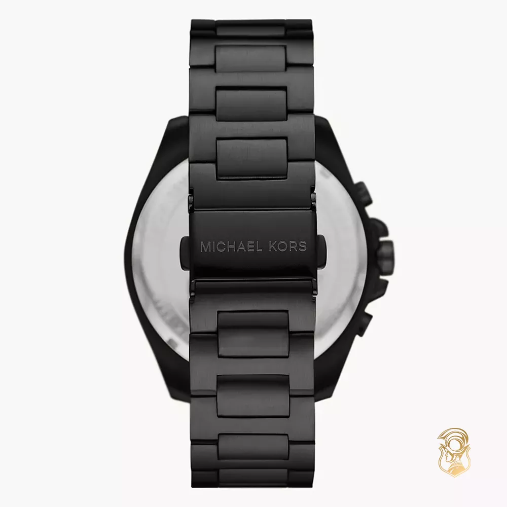 Michael Kors Brecken Black Tone Watch 45mm