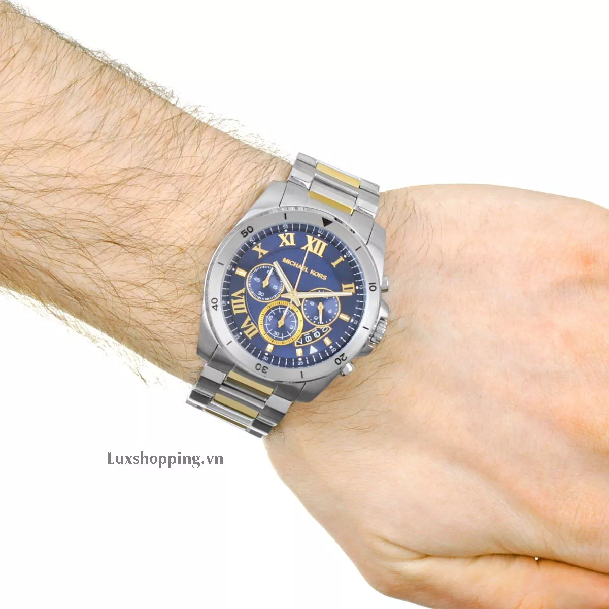 Michael Kors Brecken Blue Watch 44mm