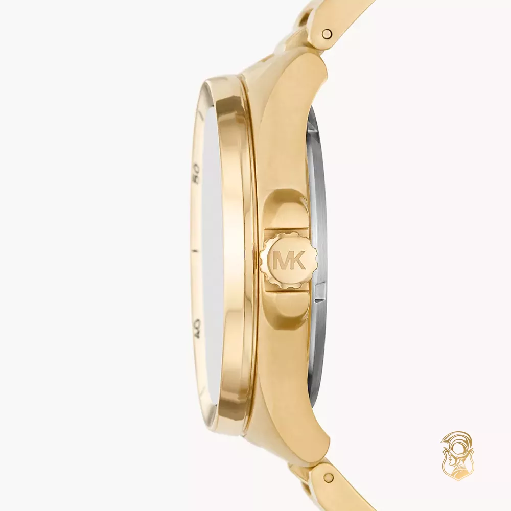 Michael Kors Brecken Gold Tone Watch 45mm