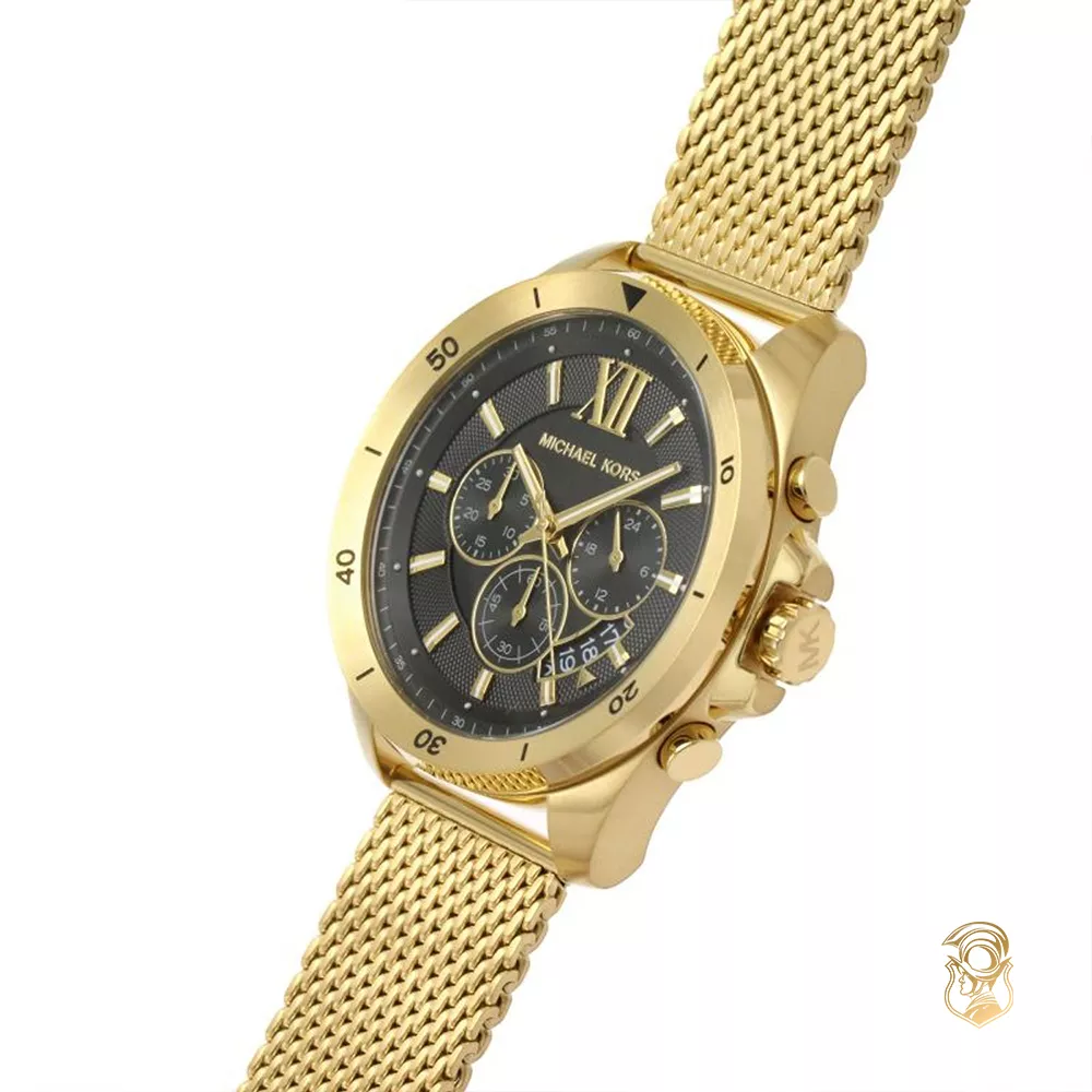 Michael Kors Brecken Gold Tone Watch 45mm