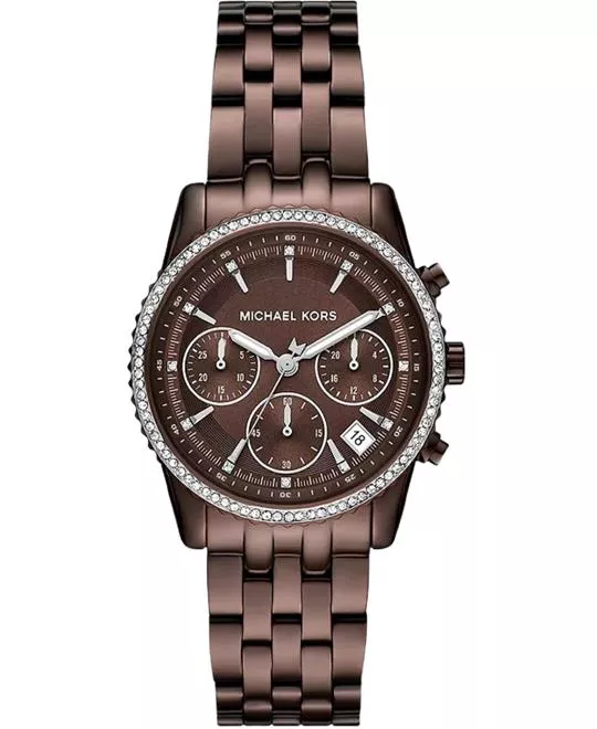 Michael Kors Bryant Chronograph Brown Watch 35mm