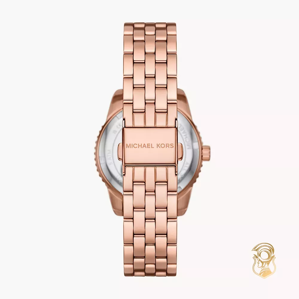 Michael Kors Bryant Three-Hand Rose Gold-Tone Watch 35mm