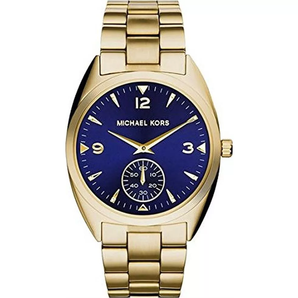 Michael Kors Callie blue Dial Gold Unisex Watch 38mm
