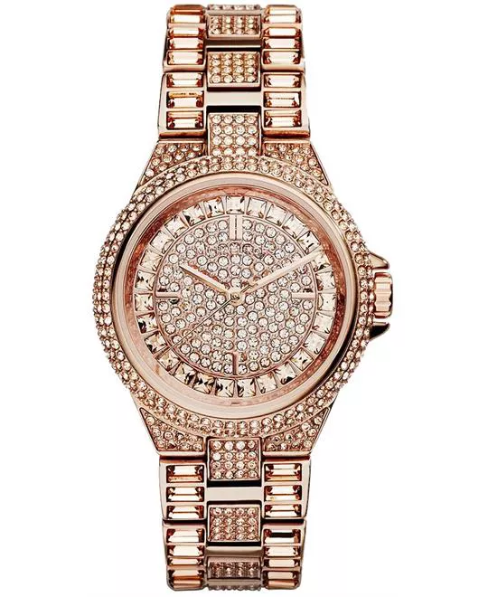 Michael Kors Camille Rose Crystal Women's Watch 33mm