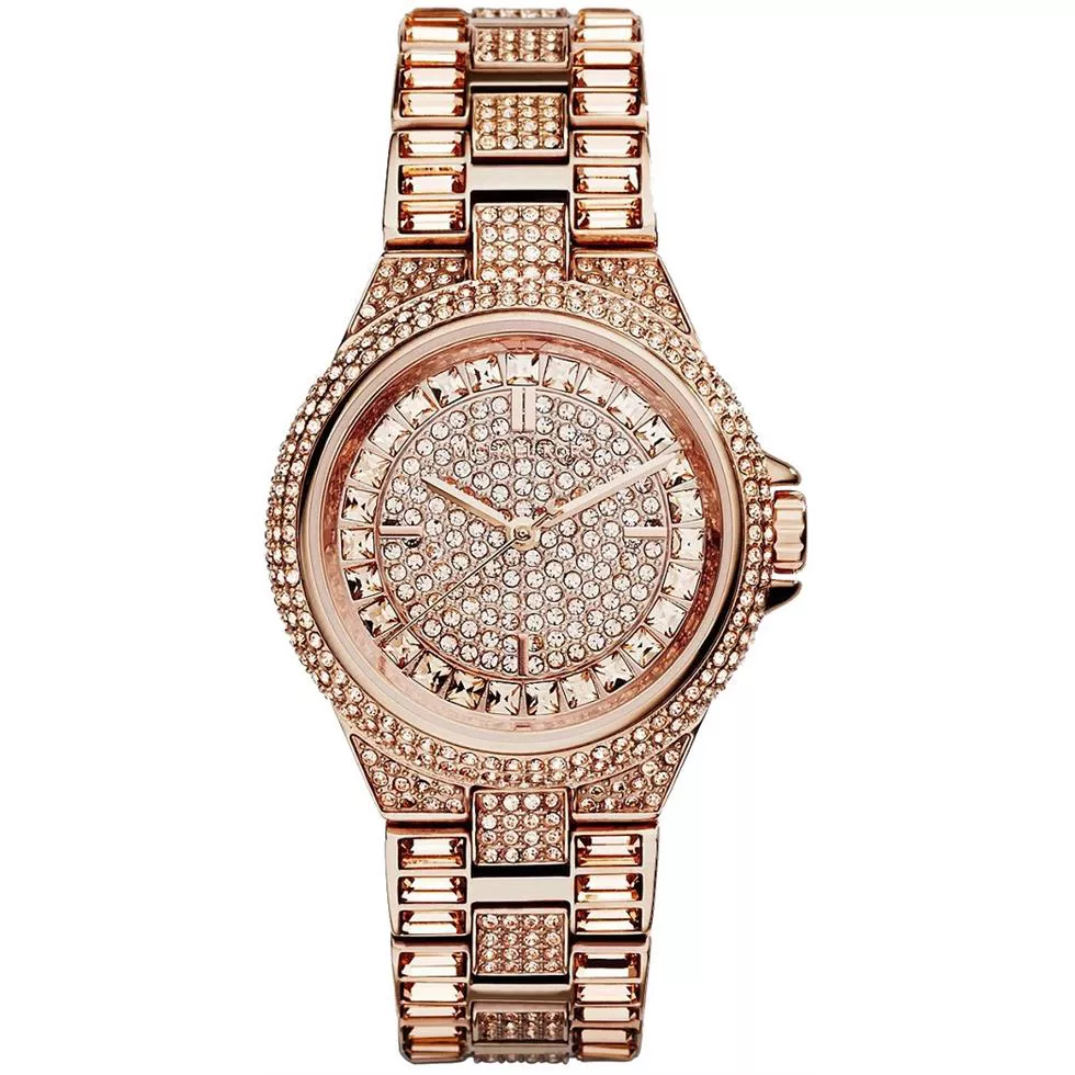 Michael Kors Camille Rose Crystal Women's Watch 33mm