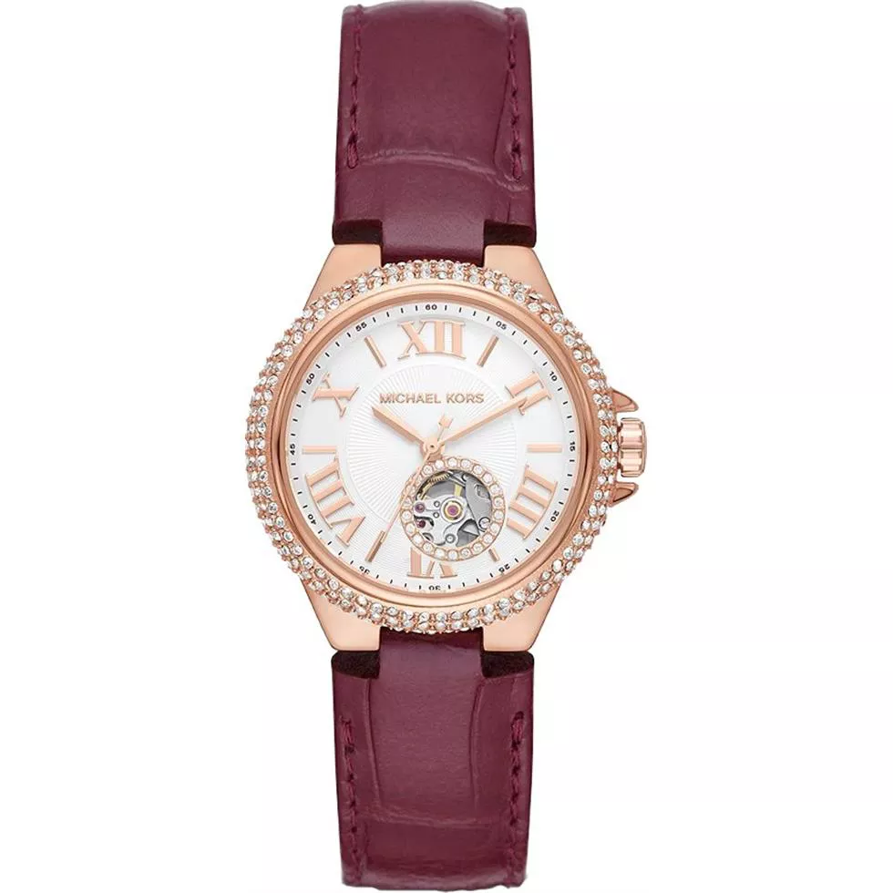 Michael Kors Camille Automatic Berry Watch 33mm