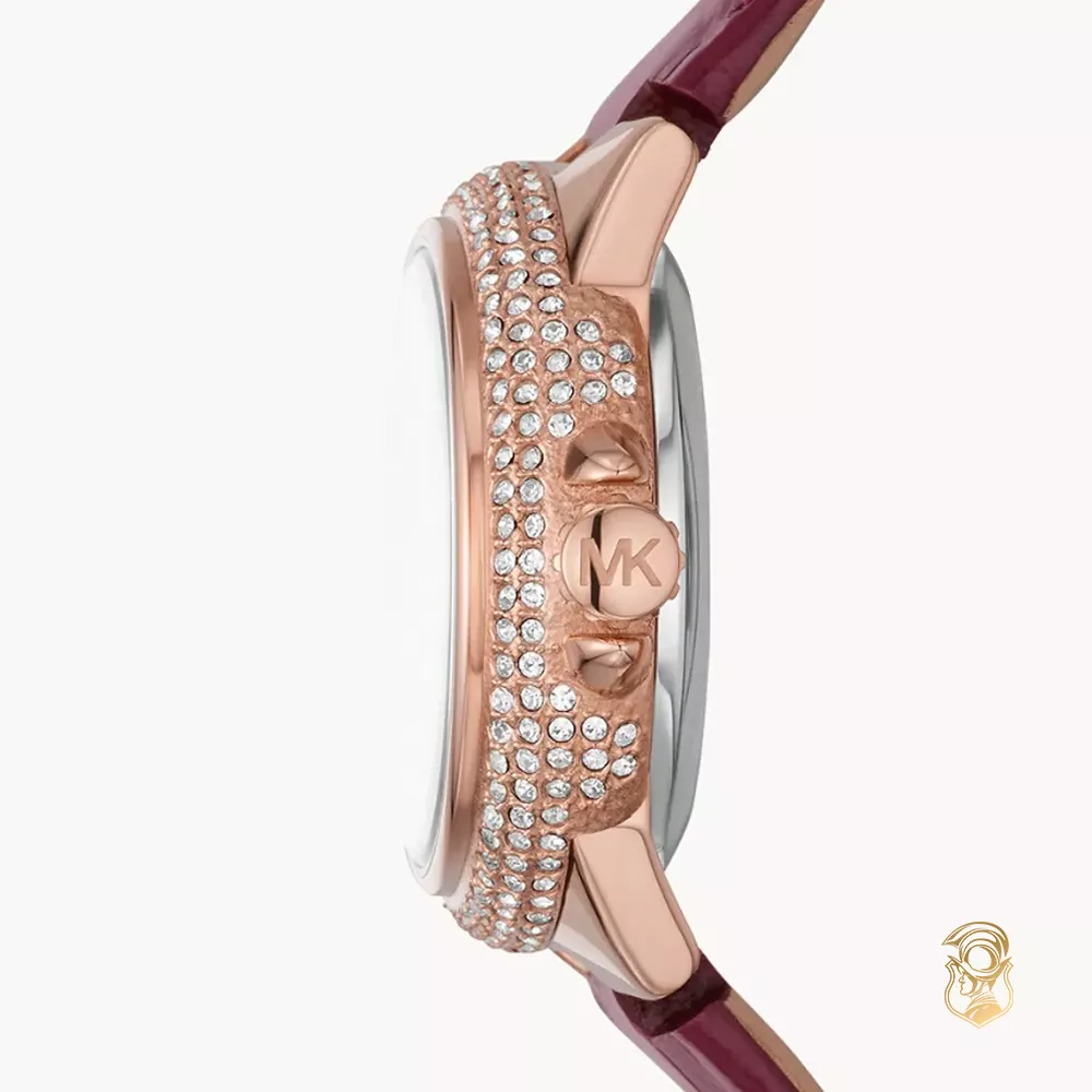 Michael Kors Camille Automatic Berry Watch 33mm