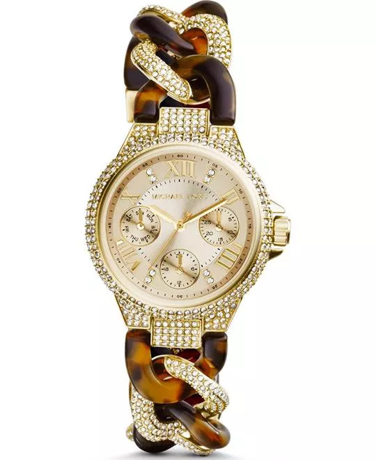 Michael Kors Camille Champagne Watch 33mm