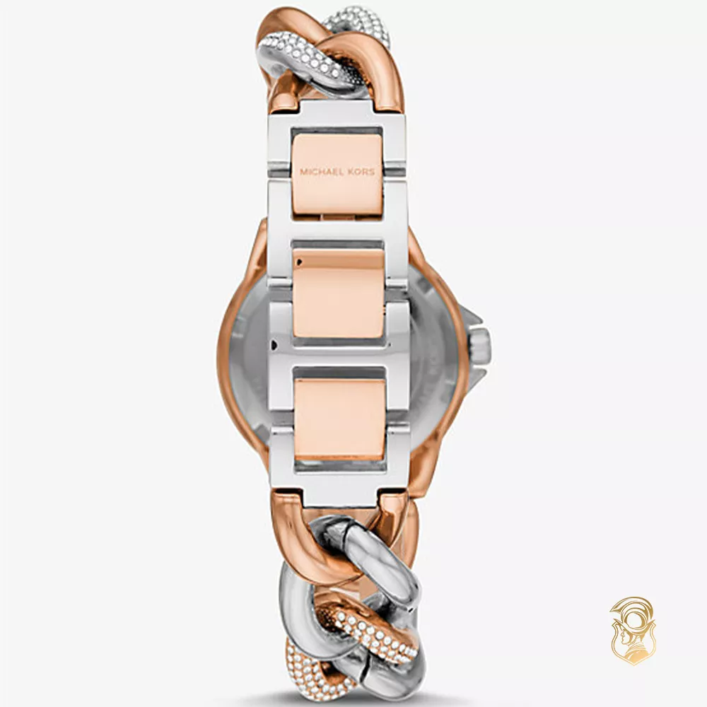 Michael Kors Camille Curb-Link Watch 34mm