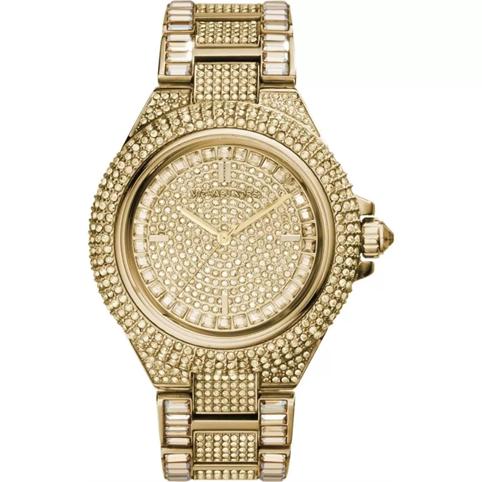 Michael Kors Camille Gold-Tone Watch 44mm 