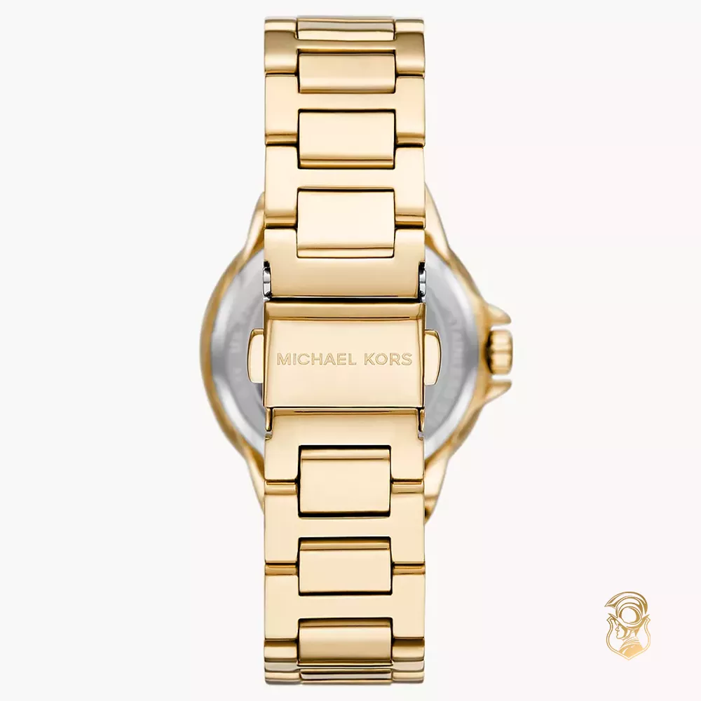 Michael Kors Camille Green Tone Watch 33mm