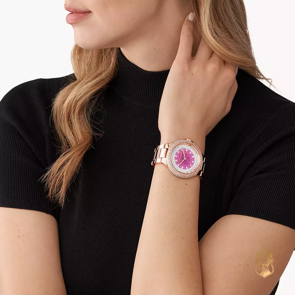 Michael Kors Camille Ombre Pink Watch 43mm