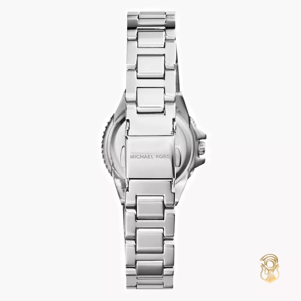 Michael Kors Camille Pavé Silver-Tone Watch 26mm