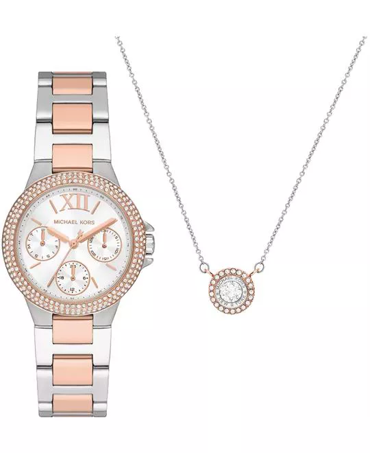 Michael Kors Camille Watch Set 33mm