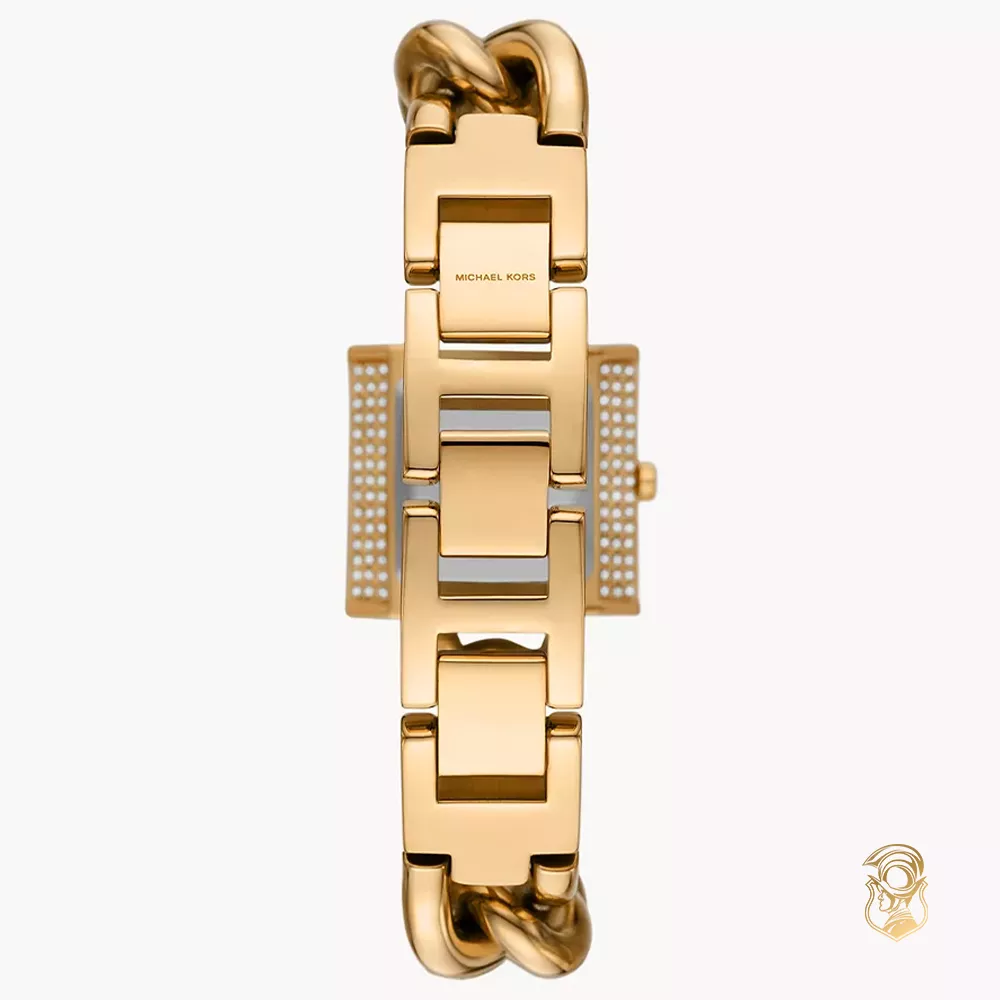 Michael Kors Chain Lock Gold Watch 25mm