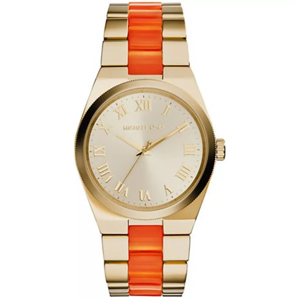 Michael Kors Channing Champagne Watch 38mm