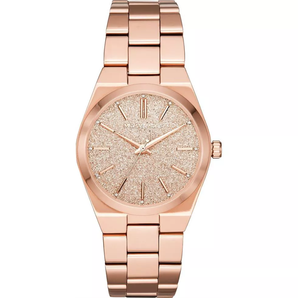 Michael Kors Channing Rose Gold-Tone Watch 36mm