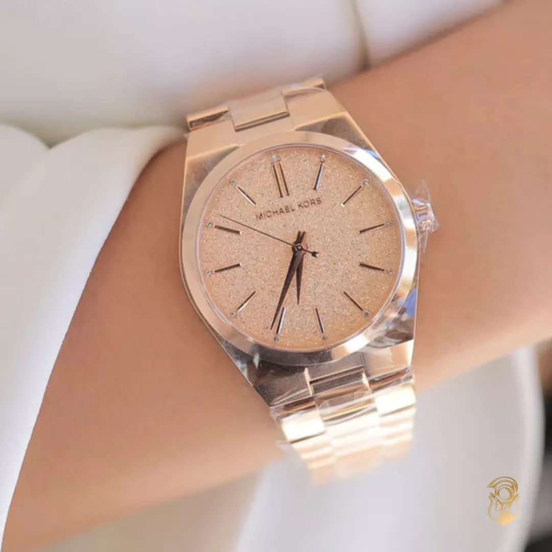 Michael Kors Channing Rose Gold-Tone Watch 36mm