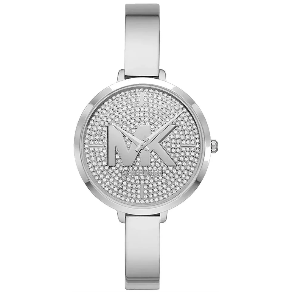 Michael Kors Charly Silver Tone Alloy Watch 38mm