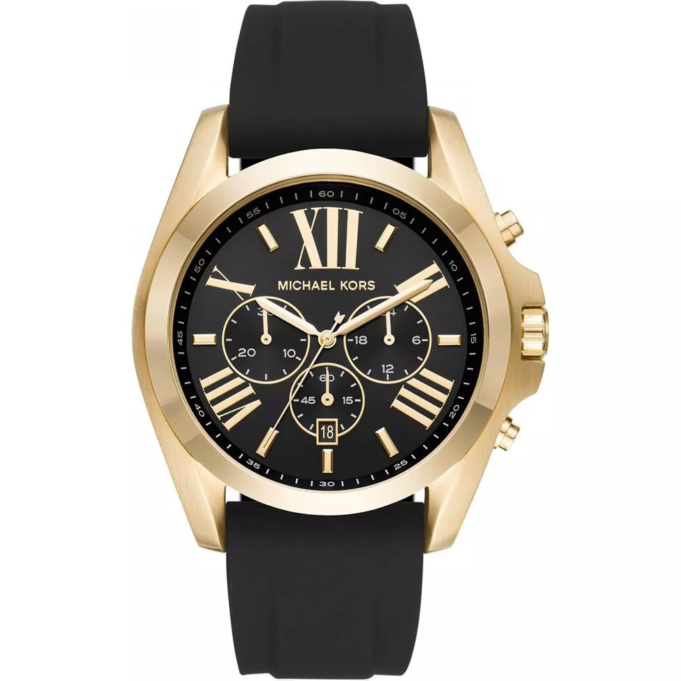 Michael Kors Bradshaw Silicone Watch 43mm 