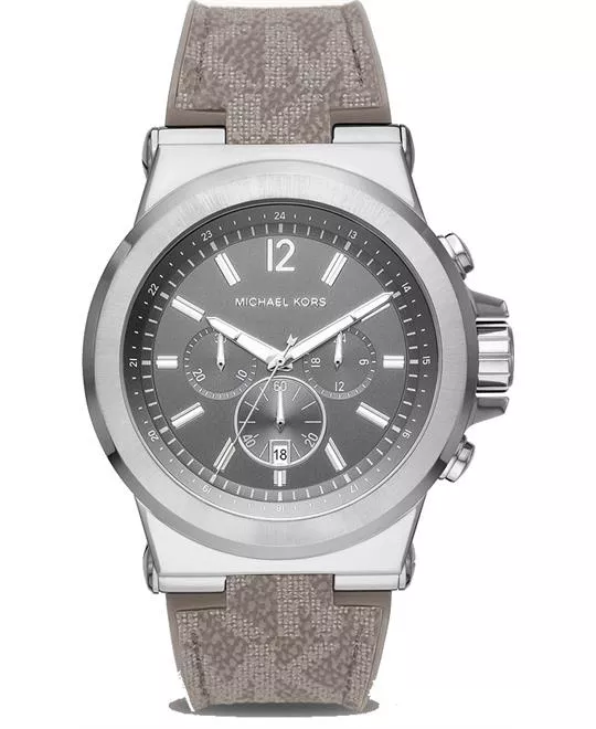 Michael Kors Chronograph Pearl Gray Watch 48MM
