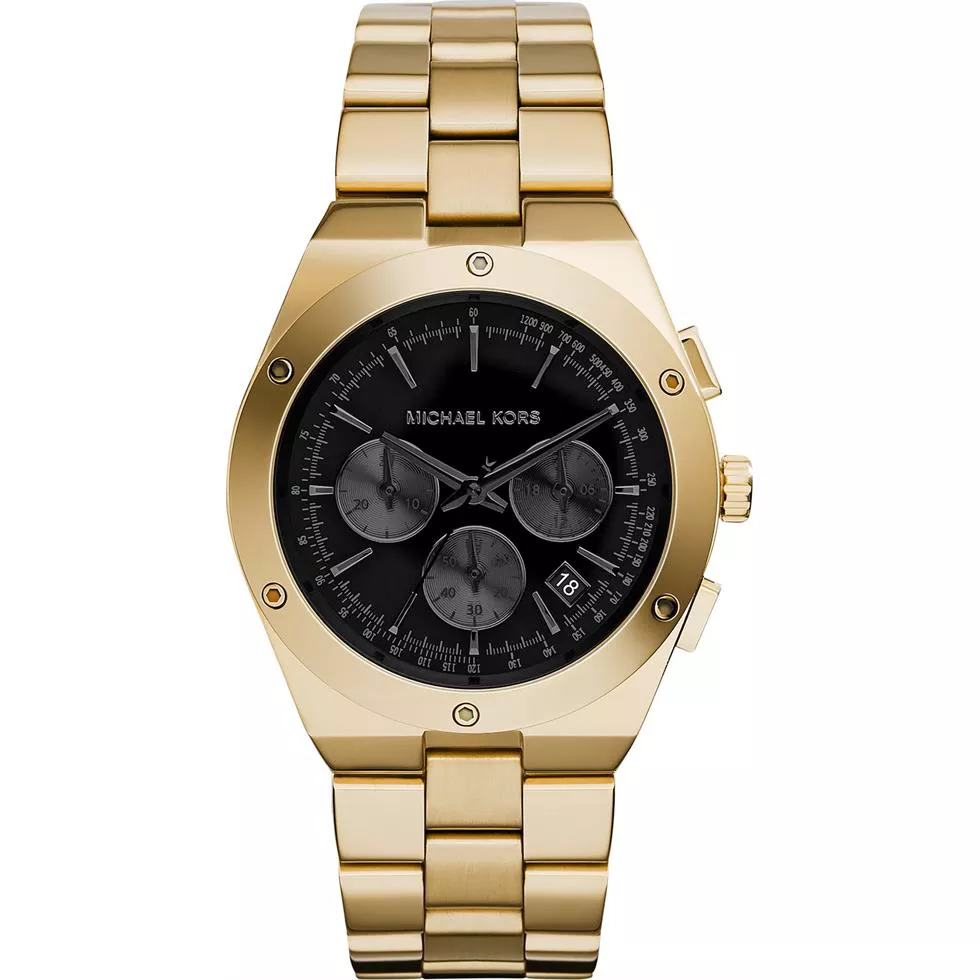 Michael Kors Reagan Gold Tone Unisex's Watch 42mm 