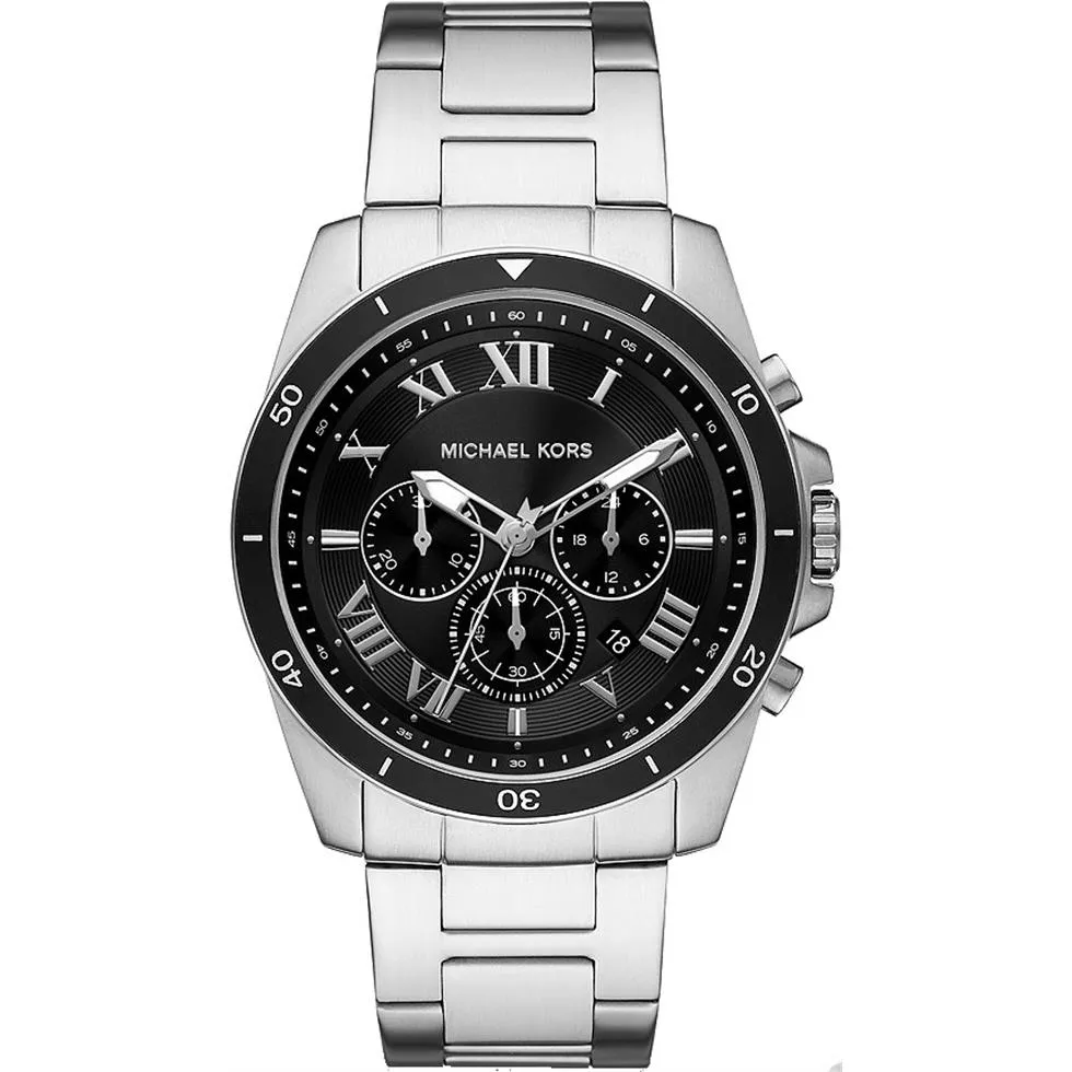 Michael Kors Chronograph Stainless Steel Watch 44mm