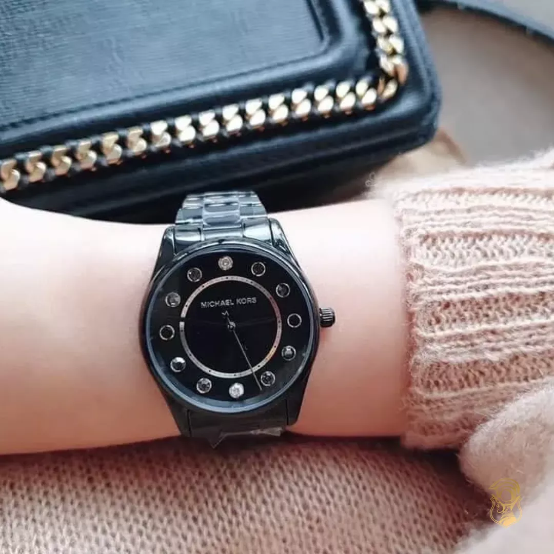 Michael Kors Colette Black-Tone Watch 34mm