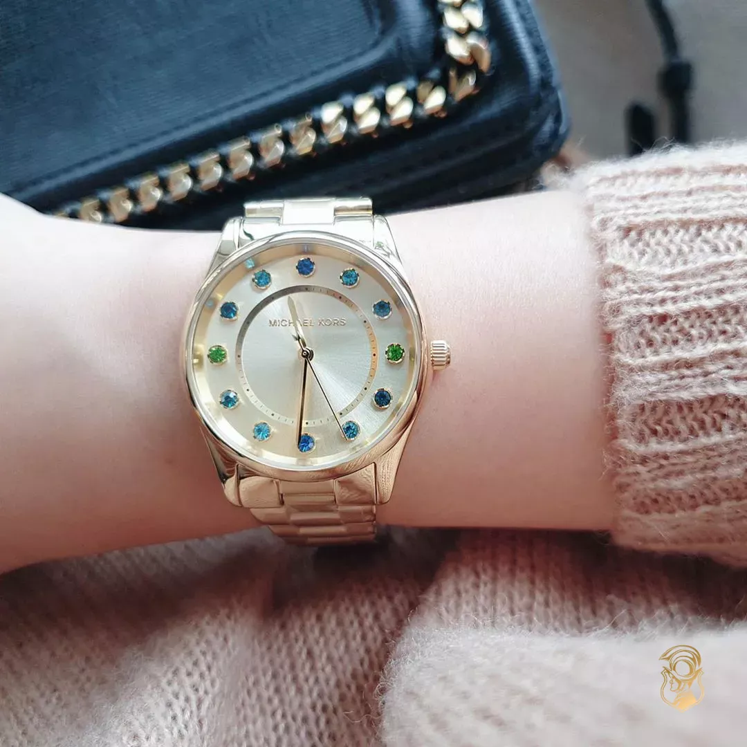 Michael Kors Colette Gold-Tone Watch 34mm