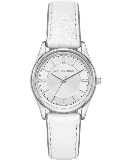 Michael Kors Colette Silver-Tone Watch 34mm
