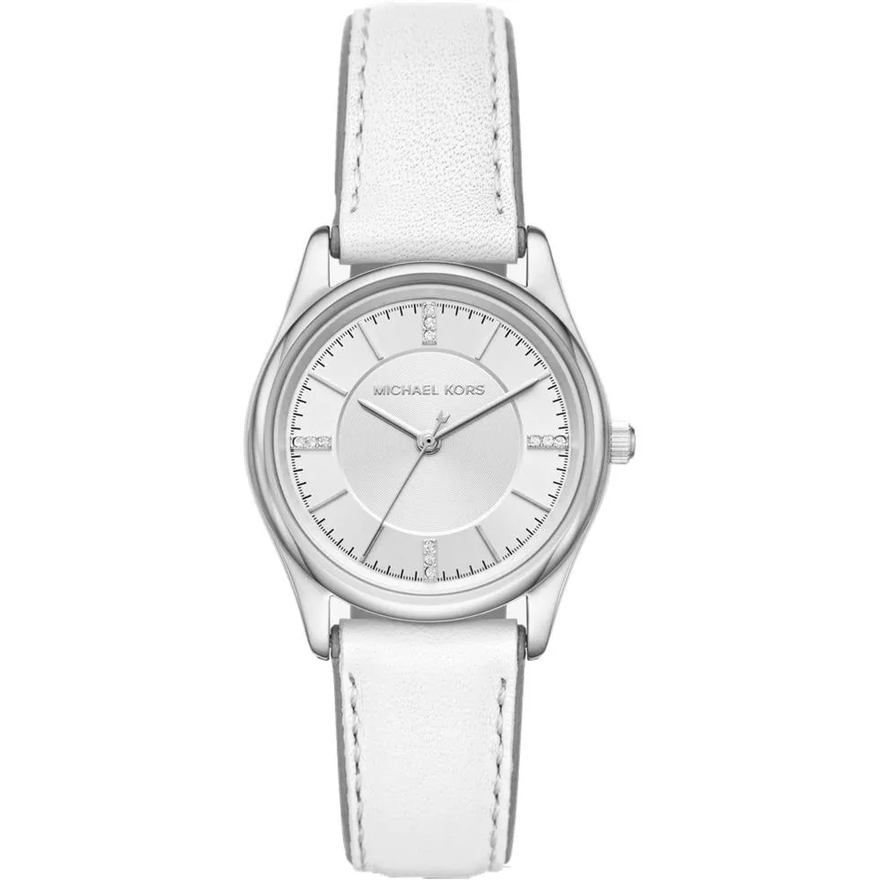 Michael Kors Colette Silver-Tone Watch 34mm