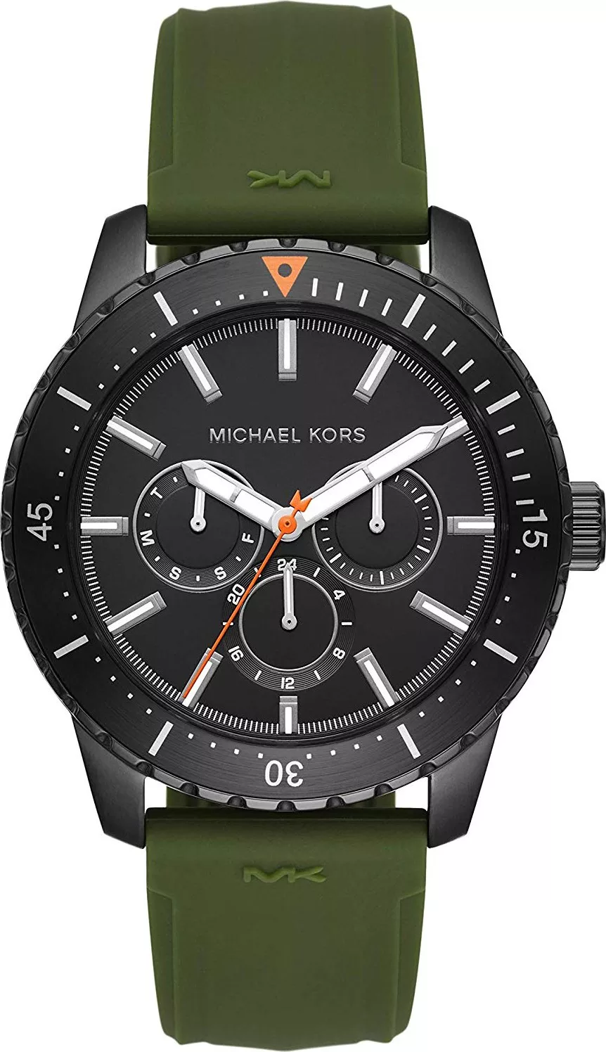 MSP: 92106 Michael Kors Cunningham Olive Watch 44mm 6,825,000