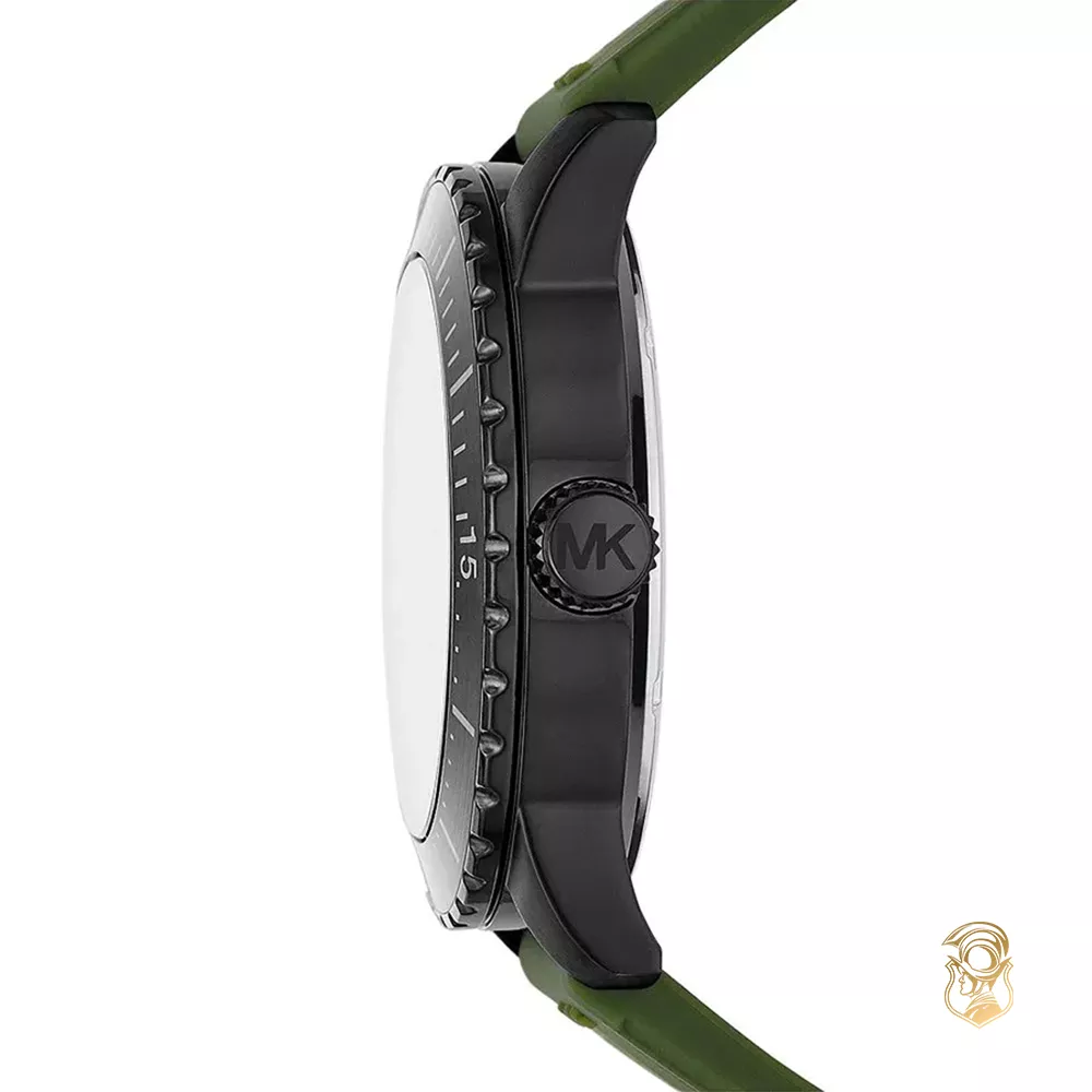 Michael Kors Cunningham Olive Watch 44mm