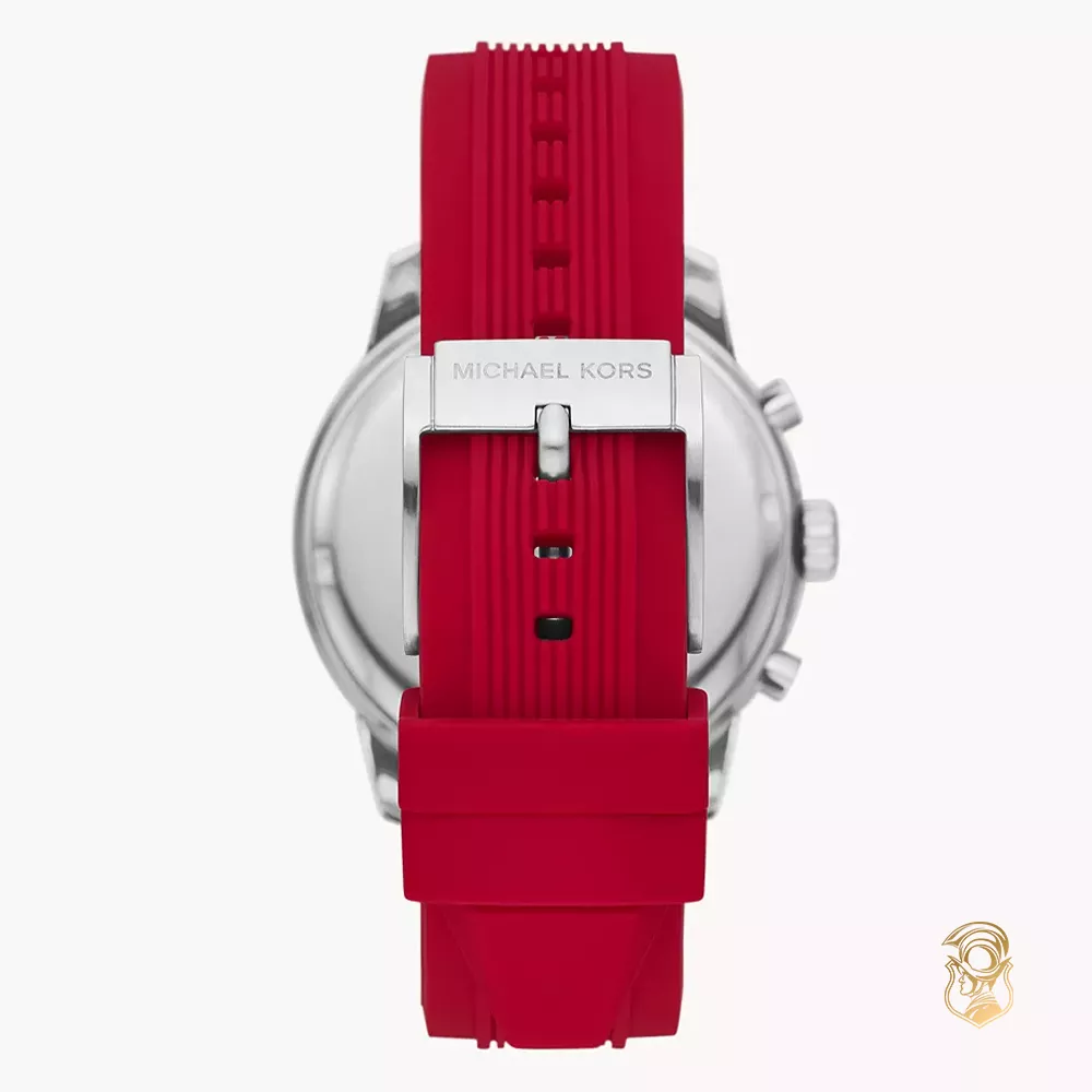 Michael Kors Cunningham Red Tone Watch 44mm