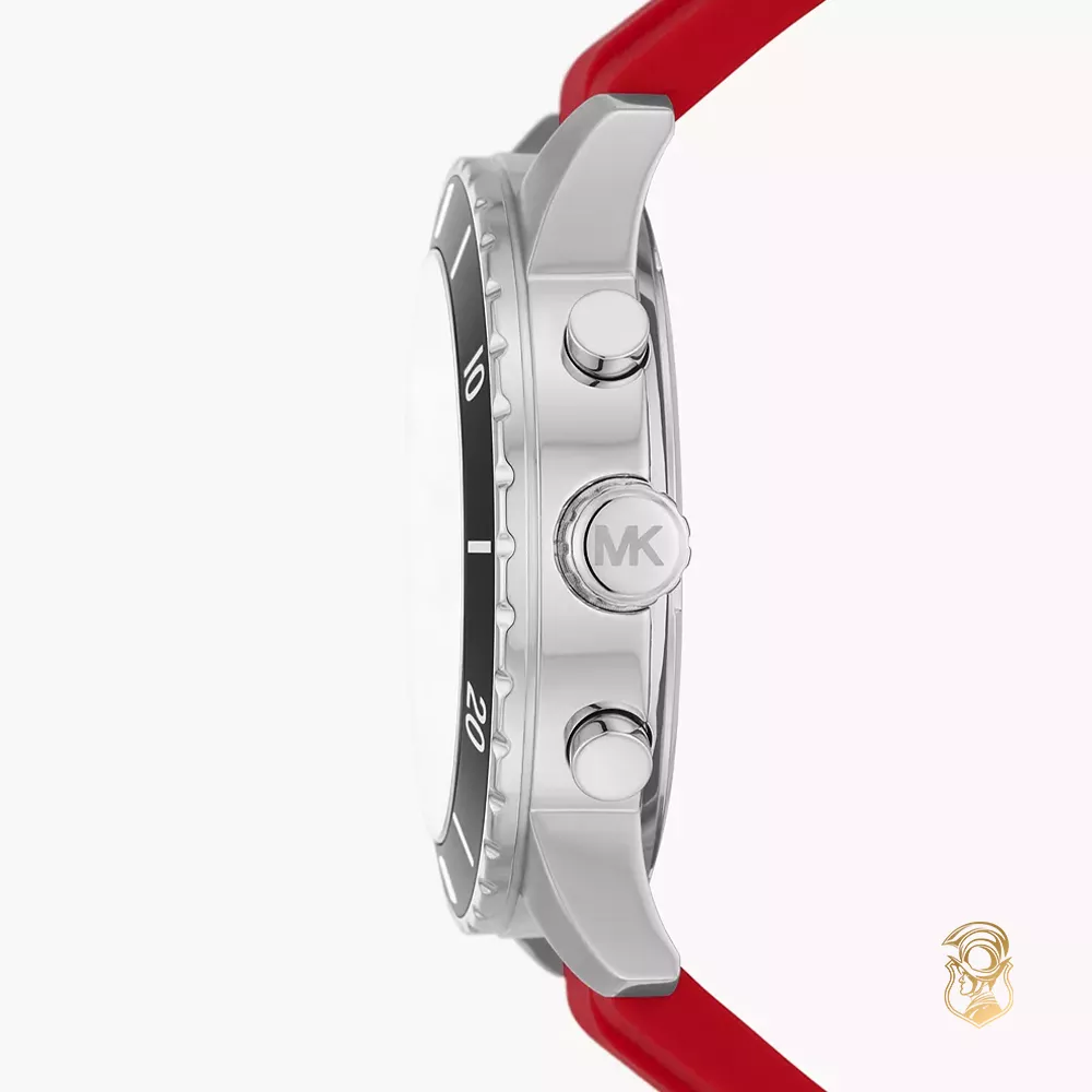 Michael Kors Cunningham Red Tone Watch 44mm