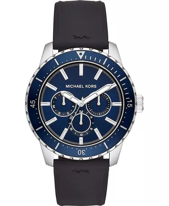 Michael Kors Cunningham Silicone Watch 44mm
