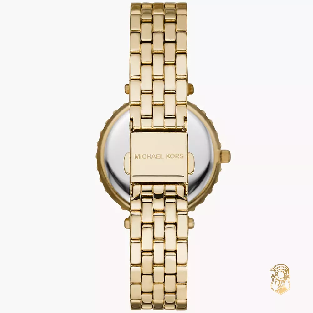 Michael Kors Darci Gold Tone Watch 34mm 