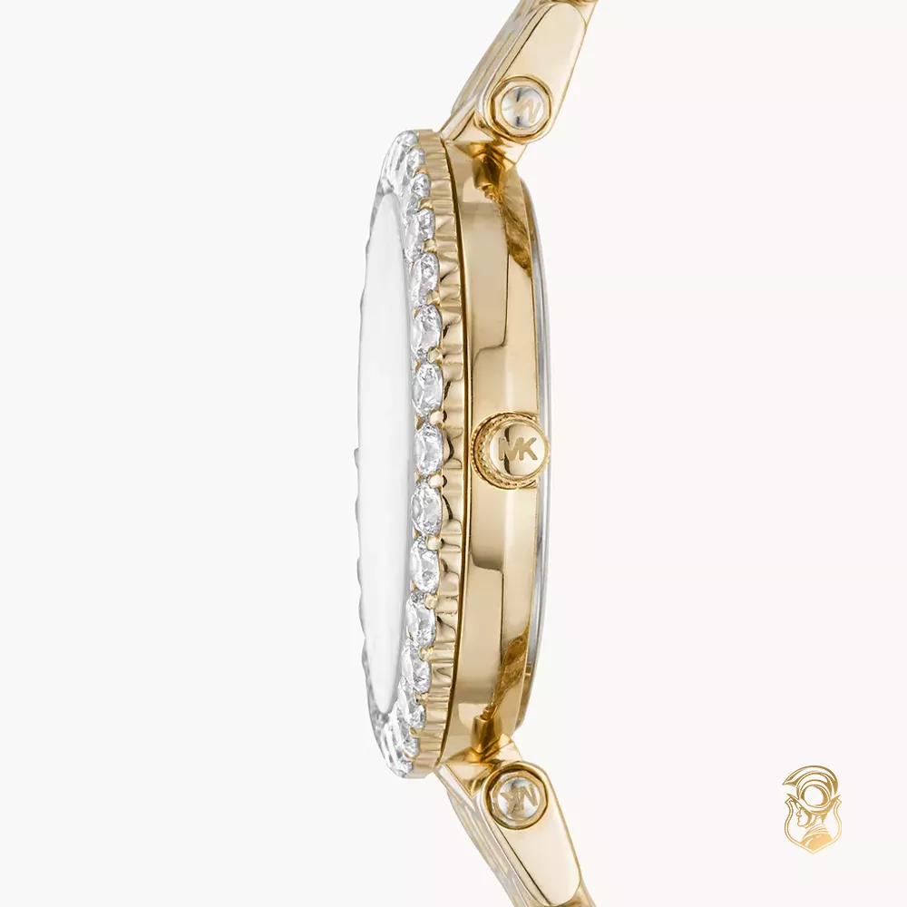 Michael Kors Darci Gold Tone Watch 34mm 