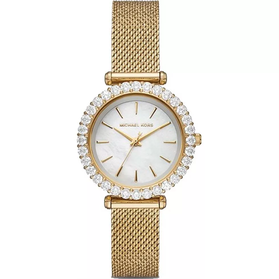 Michael Kors Darci Pavé Mesh Watch 34MM