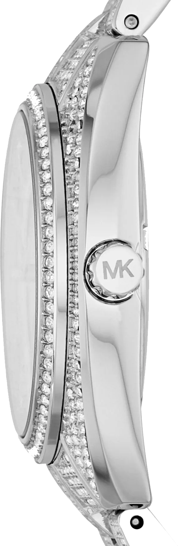 Michael Kors Dena Pavé Silver Watch 33mm